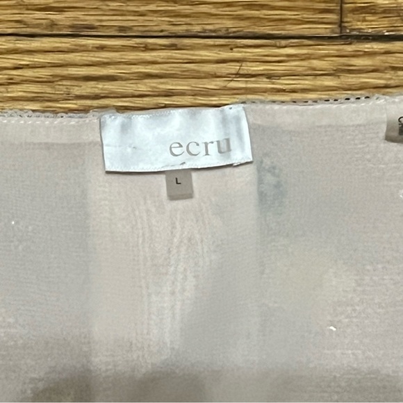 Ecre Sequin Sleeveless Top Size Large Great Condition - Picture 9 of 9